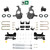 3-4/6 Lowering Kit for 2019-2026 Chevrolet Silverado / GMC Sierra 1500 2WD - Spindles + Coil Relocat