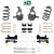 5/7 Lowering Kit for 2019-2026 Chevrolet Silverado / GMC Sierra 1500 2WD V8 - Spindles + Coils with