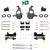 3-4/7 Lowering Kit for 2019-2026 Chevrolet Silverado / GMC Sierra 1500 4WD - Spindles + Coil Relocat