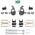4-5/7 Lowering Kit for 2019-2026 Chevrolet Silverado / GMC Sierra 1500 4WD - Spindles + Coil Relocat