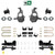 3-4/6 Lowering Kit for 2019-2026 Chevrolet Silverado / GMC Sierra 1500 4WD - Spindles + Coil Relocat