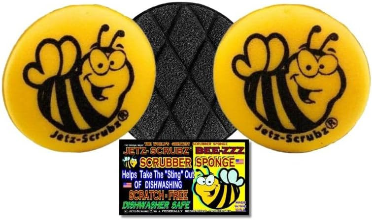 Jetz-Scrubz Kitchen Scrubber Sponges