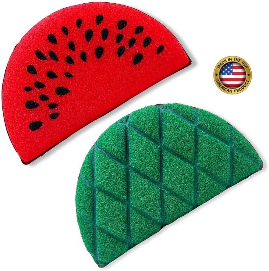 Jetz-Scrubz Watermelon Shaped Kitchen Scrubber Sponge