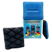 Jetz-Scrubz® Blue Rectangle Kitchen Scrubber Sponge, Pack of 3