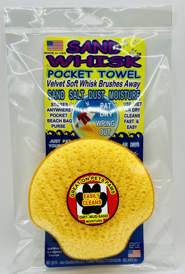 Sand Whisk - Great for Cleaning Pets Paws, 12pcs Wholesale Pack