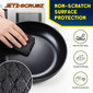 Jetz-Scrubz® Classic Rectangle Kitchen Scrubber Sponge VALUE PACK, Pack of 6