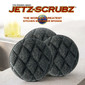 Jetz-Scrubz® Classic Round Kitchen Scrubber Sponge VALUE PACK, Pack of 6