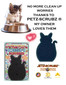JETZ-SCRUBZ® PETS SCRUBZ CAT SHAPE VALUE PACK, Pack of 4