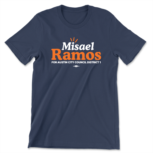 Misael Ramos (Unisex Navy Tee)