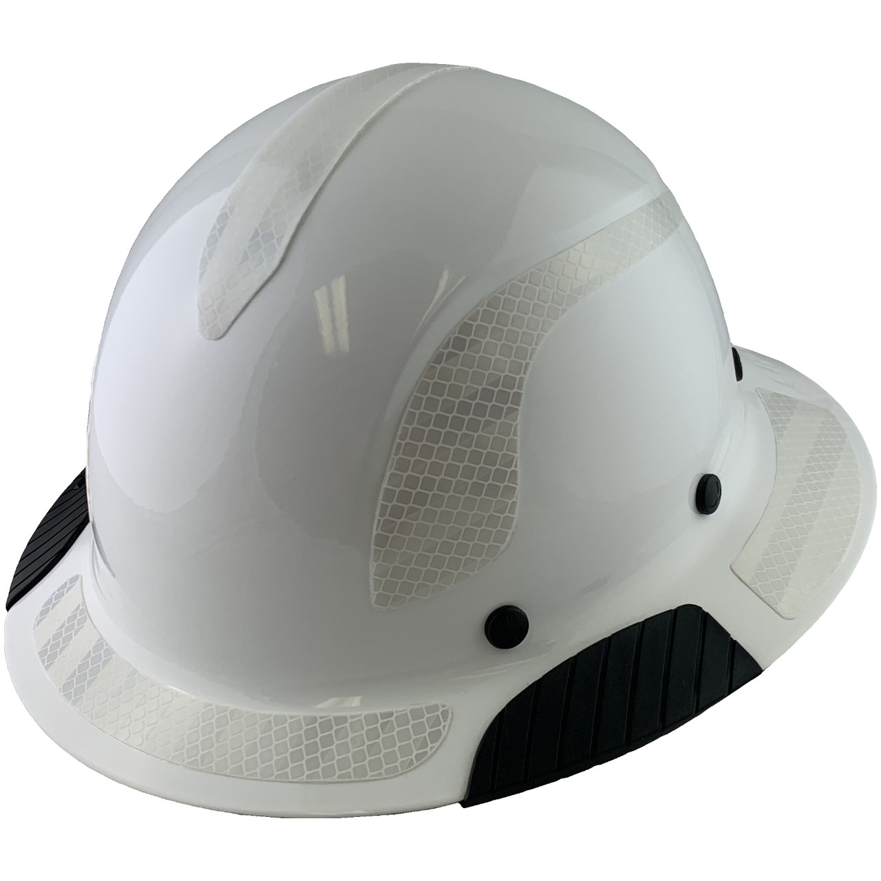 HBCS様 DAX Fiberglass Composite Hard Hat - Full Brim White with