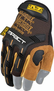 Mechanix # LFR-75 DuraHide Leather Framer Gloves ~ Back View