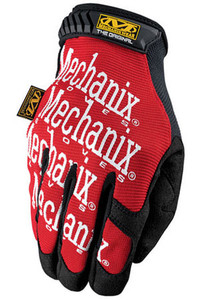 Mechanix # MG-02 Original Gloves (Pair) - Red ~ Back View