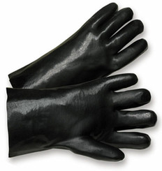 PVC Gloves 12 inch with Smooth Finish