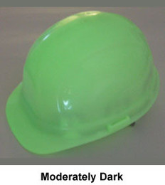 Glo-Mega Omega II Cap Style Safety Helmet ~ Moderately Dark