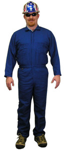 Stanco Indura FR Cotton Overalls (9 Ounce) - Royal Blue Color