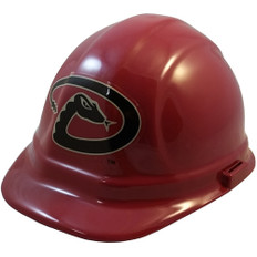 Wincraft MLB Arizona Diamondbacks Safety Helmets ~ Oblique View ~ Oblique View
