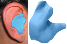Radians # CEP001-B Custom Molded Earplugs Blue Color