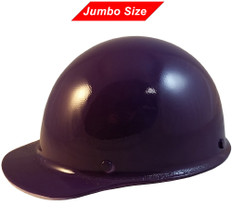 MSA Skullgard (LARGE SHELL) Cap Style Hard Hats with Ratchet Suspension - Purple~ Oblique View