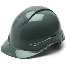 Pyramex Ridgeline Cap Style Hard Hats Gray ~ Oblique View