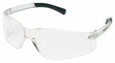 MCR Crews Mini Bearkat Safety Eyewear with Clear Lens  ~ Oblique View