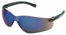 MCR Crews  Bearkat Safety Eyewear with Blue Mirror Lens