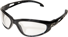 Edge Dakura Safety Eyewear with Clear Lens ~ Oblique View