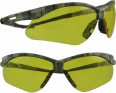 Jackson Nemesis CAMO Safety Eyewear with Amber Lens