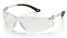 Pyramex ITEK Safety Eyewear with Fog Free Clear Lens ~ Oblique View