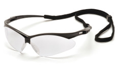 Pyramex PMX Extreme Safety Eyewear with Clear Lens ~ Oblique View