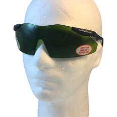 Smith and Wesson  Magnum Safety Eyewear with 3.0 Green Lens ~ Oblique View