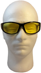 Smith and Wesson Elite Safety Eyewear with Amber Lens ~ Front View