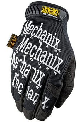 Mechanix # MG-05 Original Gloves (Pair) - Black  ~ Back View