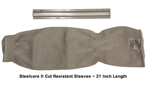 MCR # 9321 Steelcore II Cut Resistant Safety Sleeves 21 inch