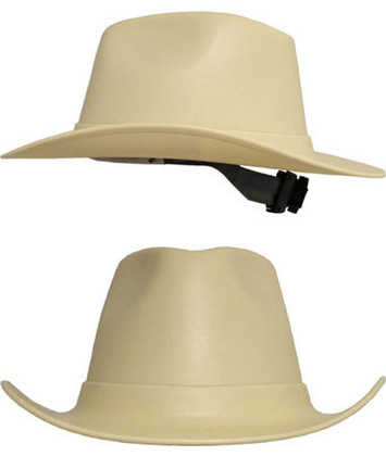 OccuNomix VCB200-T High Density Tan Cowboy Hard Hat - Industrial Safety  Products