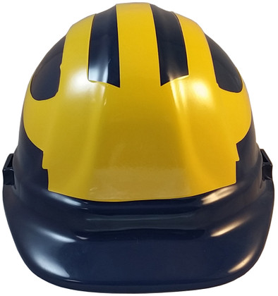 Black & Yellow Football Helmet Straw Topper – SS Transfers