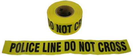 Trinity Tape #111029 Police Line Yellow Barrior Tape