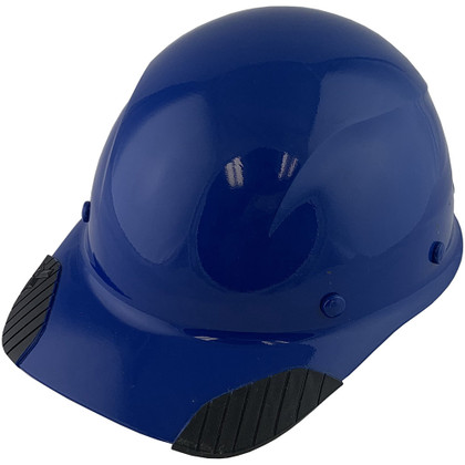 DAX Fiberglass Composite Hard Hat - Cap Style Royal Blue ~ Oblique View