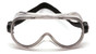 Pyramex Chemical Safety Eyewear Goggles with Clear Lens ~ Front View