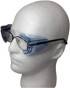 B22 Safety Glass Side Shields with Blue Lens