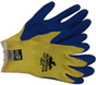 MCR #pr-9687L Bear Kat Kevlar Fiber Cut Resistant Safety Gloves With Blue Latex Palm
