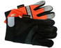 MCR #921 Grain Cowhide Multi-Task Hi Viz Safety Gloves, Orange