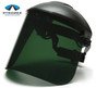 Pyramex #S1035 Dark Green Face Shield (only)