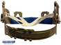 ERB Omega II Cap Style Safety Hardhats With Pin-Lock Liners - Blue
Pin-Lock Suspension Detail