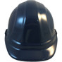 ERB  Omega II Cap Style Safety Hardhats With Pin-Lock Liners - Dark Blue ~ Front View