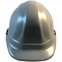 ERB  Omega II Cap Style Safety Hardhats With Pin-Lock Liners - Gray ~ Front View