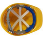 ERB  Omega II Cap Style Safety Hardhats With Pin-Lock Liners - Yellow
Pin-Lock Suspension Detail