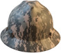 MSA Camouflage American Safety Hardhats ACU Design  ~ Front View