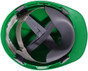 MSA V-Gard Cap Style Safety Hardhats with Staz-On Liners - Green ~ MSA Staz-On Suspension Detail
