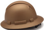 Pyramex RIDGELINE Full Brim Safety Hardhats Copper Graphite Pattern - 6 Point Liners
Left Side View