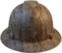 Pyramex RIDGELINE Full Brim Safety Hardhats Camouflage Pattern - 6 Point Liners ~ Front View